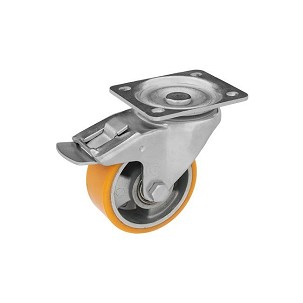 Forgó - fékes Nagy teherbírású ipari kerék 160 mm