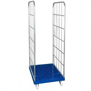 Rolly kocsi 2  oldalfallal 1650 - műanyag - zöld