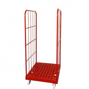 Rolly kocsi 2 színes oldalfallal 1450 - műanyag - piros