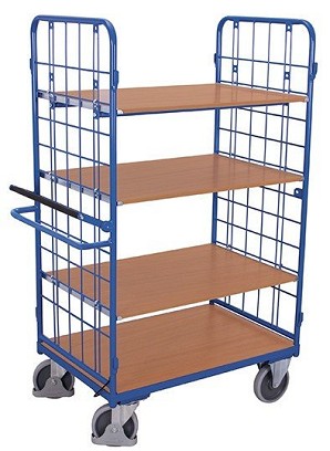 Magas polcos kocsi dead man's fékkel