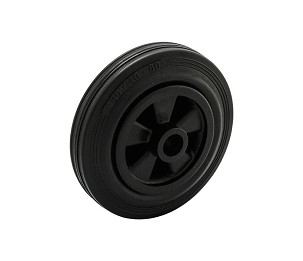 Műanyagfelnis tömörgumis kerék 125 mm