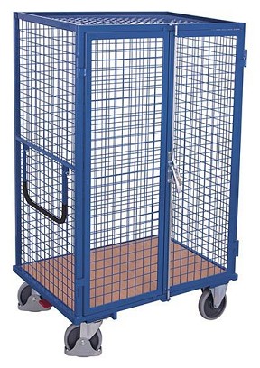 Polcos kocsi fixen hegesztett, zárható