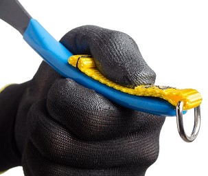 3M D-RING szerszámrögzítési pont Sárga 0.5X2.25INCH