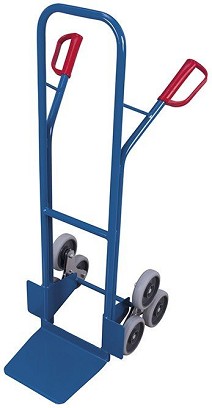 Lépcsőjáró molnárkocsi 2 háromkaros csillagkerékkel