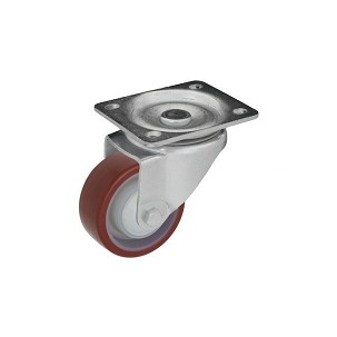 Forgó Poliuretán futófelületű kerék 125 mm