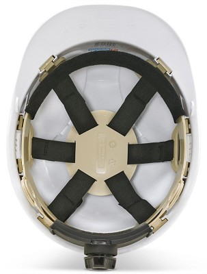 Cserélhető műanyag sisakkosár Fekete 