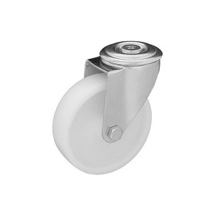 Hátfuratos Polipropilén kerék 100 mm