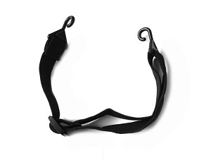 VENTED biztonsági bukósisak állszíj Fekete 