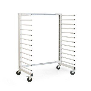 Lemezszállító kézikocsi állítható szélességgel