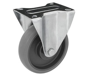 Fix Szürke gumis nyommentes kerék 160 mm