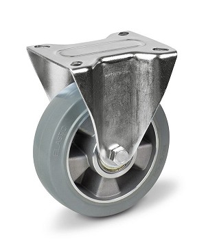 Fix Szürke gumis nyommentes kerék 200 mm