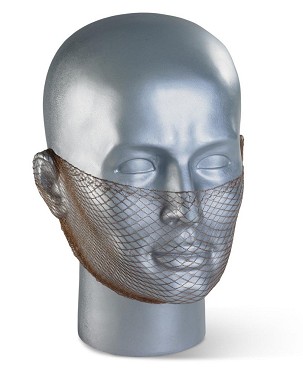 Eldobható szakállháló Barna 