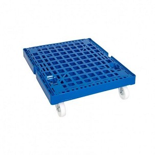 Rolly kocsi alaplap B -  műanyag - kék