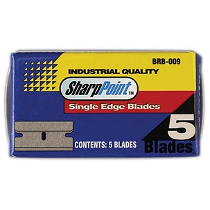 BRB-009 egyélű borotvapenge Szürke 