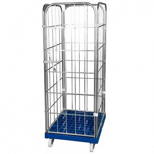 Rolly kocsi 4  oldalfallal 1650 - műanyag - zöld