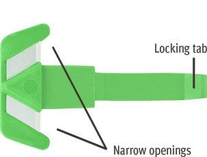 KLEVER Kleen XChange cserélhető fej biztonsági késekhez Zöld 