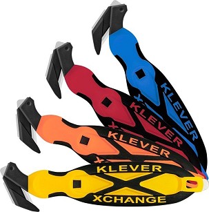 KLEVER XChange35 biztonsági kés Narancssárga- fekete 