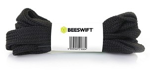 FLAT Cipőfűző Fekete 70cm