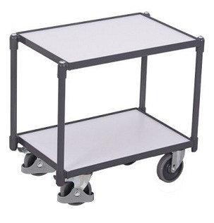 ESD Euro-System asztalkocsi 2 rakfelülettel