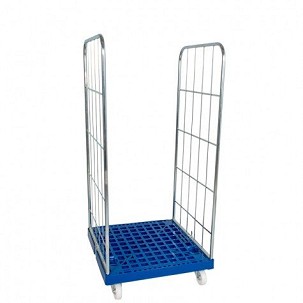 Rolly kocsi 2  oldalfallal 1460 - műanyag - zöld